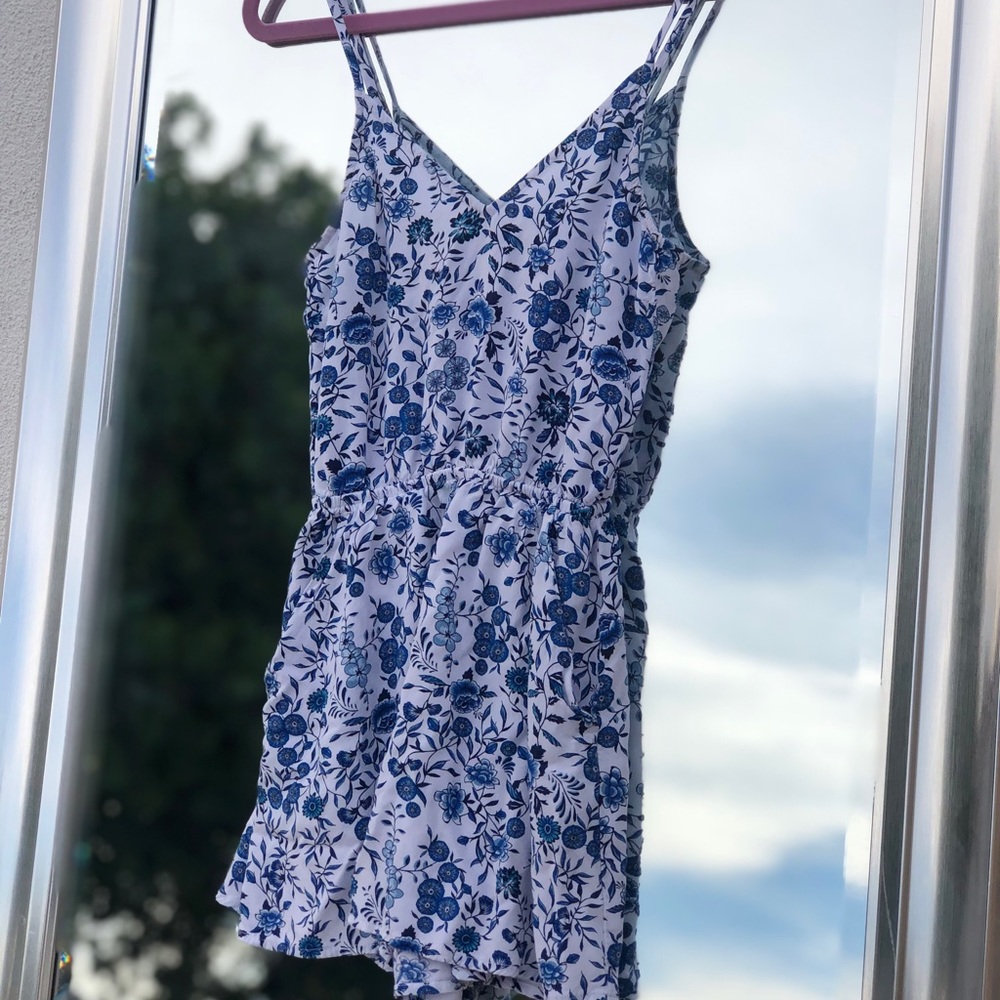 Blue Romper